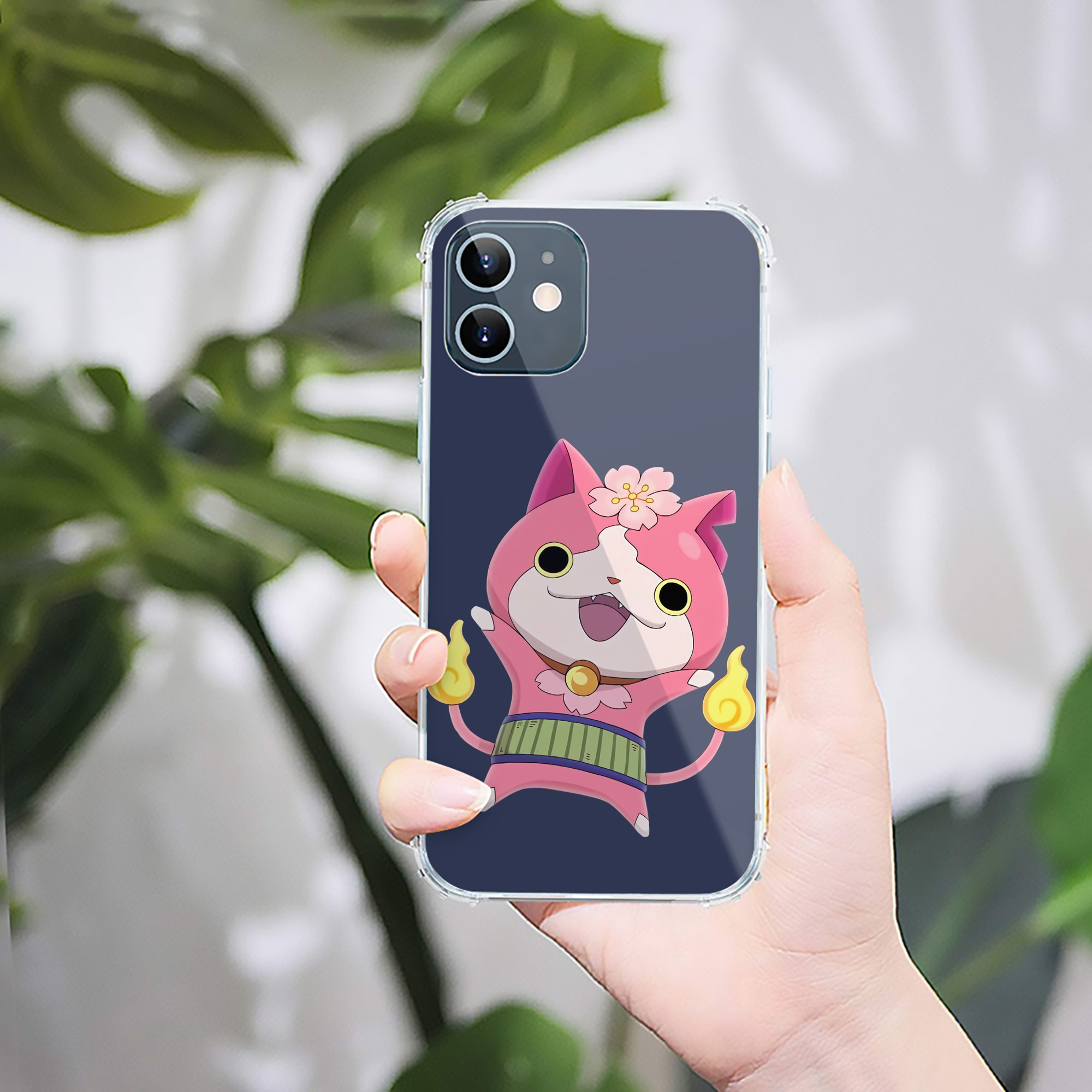 （画像用） 妖怪ウォッチ Yo-kai Watch 【iPhone 12シリーズ対応】透明スマホケース（クリアソフトケース）